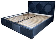 Pat tapitat Gold Cerc 180 x 200 M79