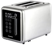 Heinner HTP-DD900BKSS - prăjitor de pâine digital, 900 W, 230 V, inox