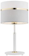 Veioza / Lampa de masa moderna design elegant KASER alb/alama