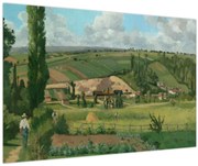 Tablou - Camille Pissarro, Landscape at Les Pâtis, Pontoise, reproducere (90x60 cm)