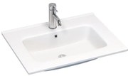 BATH DELUXE 06-060-27-11-00 - Lavoar încastrat LILLESNAD, 61x46 cm, ceramică, alb