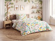 Lenjerie de pat din bumbac pentru copii JUNGLE DREAM TALES colorata, 100% bumbac Dimensiune lenjerie de pat: 70 x 80 cm | 140 x 200 cm