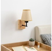 Lampă de perete Brilagi NUBILA WOOD 1xE27/25W/230V stejar/maro deschis