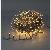 Nedis CLCC700 - LED șir exterior Crăciun 700 LED, 7 funcții, 17m, IP44, alb cald