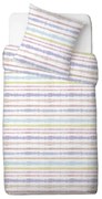 Lenjerie de pat din bumbac Renforce Dungi colorat, 140 x 200 cm, 70 x 90 cm, 140 x 200 cm, 70 x 90 cm