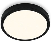 Plafonieră LED dimabilă RUNA LED/22W/230V negru Briloner 3704-015 + telecomandă