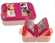 Prințesele Disney cutie de prânz cu mai multe compartimente, cutie pentru sandvișuri