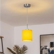 Brilagi - Lustră LED pe cablu NUBILA 1xE27/60W/230V diam. 14 cm galbenă