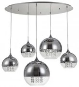 Suspensie moderna 5 becuri E27 Fermi P140-PL-170-5-N Maytoni