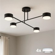 Brilagi - Plafonieră LED aplicată MONO 4xGX53/30W/230V neagră