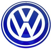 Placă metalică Volkswagen VW