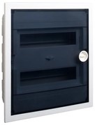 Tablou 24 module Noark, 2 randuri, incastrat, usa plata, IP40