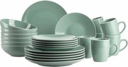 Mäser Set de veselă 24 piese ELISSA – verde lucios