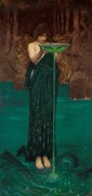 Reproducere Circe Invidiosa, 1872, John William Waterhouse