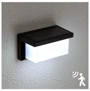 Aplică LED solară cu senzor Brilagi BRICK LED/12W/5,5V IP65
