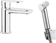 ALPINIA Baterie pentru chiuvetă, cu duș de mână tip bidetta Finisaj: Crom BGA_027M