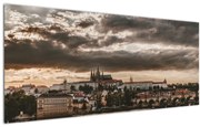 Tablou - Praga înnorită (120x50 cm)