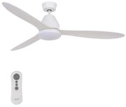 Ventilator LED de tavan Lucci air 213043 WHITEHAVEN GX53/17W/230V alb + telecomandă