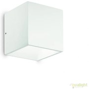 Aplica LED iluminat exterior design modern cu protectie IP54 Rubik ap 4000k BIANCO