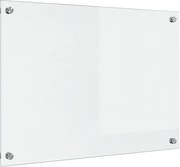vidaXL Panou de bucătărie Transparent 70 x 50 cm sticlă securizată