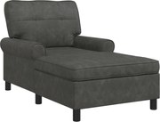 vidaXL șezlong de relaxare Negru 91 x 157 x 91 cm Piele artificială