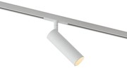 Spot modern alb pentru sistem de șină monofazat GU10 35mm - Slimline Uzzy