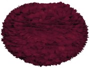 Abajur modern cu pene de gasca EOS large rosu, 65cm 2023 VTC