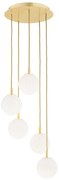 Lustra design modern cu 5 pendule Paloma