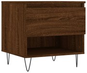 vidaXL Măsuță de cafea, stejar maro, 50x46x50 cm, lemn prelucrat