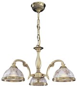 Candelabru clasic cu 3 brate design italian realizat manual 6002