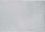 vidaXL Covor din de iepure sintetic antiderapant Olite Gri Poliester