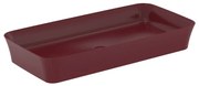 Lavoar pe blat Ideal Standard Atelier Ipalyss Pomegranate 80 cm rosu bordo