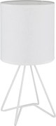 Globo 21734W - Lampă de masă TAMIAN 1xE14/40W/230V albă