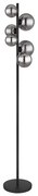 Lampadar LED Globo 56133-6S RIHA 6xG9/3,5W/230V fumuriu/negru