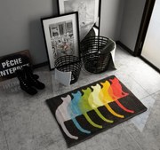 Model Pisici 11096 180, Covoras Dreptunghiular, Multicolor 40 x 60 cm