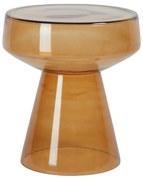 Măsuță auxiliară rotundă din sticlă ø 37 cm Dakwa – Light &amp; Living