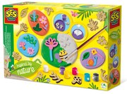 Set creativ mulaj si pictura - Relief botanic inspirat din natură