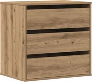 vidaXL Dulap colț sertare stejar artizanal 60x41x58 cm lemn prelucrat