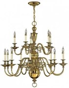 Candelabru clasic CAMBRIDGE 15 becuri E14 Elstead HK/CAMBRIDGE15