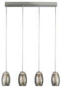 Lustra LED moderna cu 4 pendule Cyclone 97292-4SM SRT