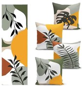 Set fețe de pernă și napron 5 buc. – Mila Home