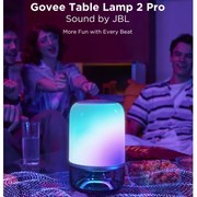 Govee - Lampă de masă LED RGBW reglabilă cu difuzor, 36W/12V, Wi‑Fi