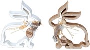 Iepuras de lemn de Paste BUNNY SILHOUETTE - mai multe variante