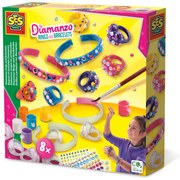 Set creativ - Inele si bratari cu diamante