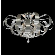 Luxera 64410 - Lustră aplicată de cristal RIBBON CRYSTAL 6xG9/33W/230V