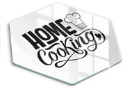 Tocător de bucătărie Inscripția Home cooking