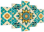 Tablou - Model turcoaz (150x105 cm)