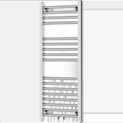 Mexen Mars radiator baie 900 x 400 mm, 244 W, crom - W110-0900-400-00-01