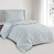 Lenjerie de pat din jacquard Colorado verde, 140 x200 cm, 70 x 90 cm