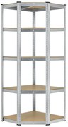 Juskys Raft de colt - 180x70x40-70 cm